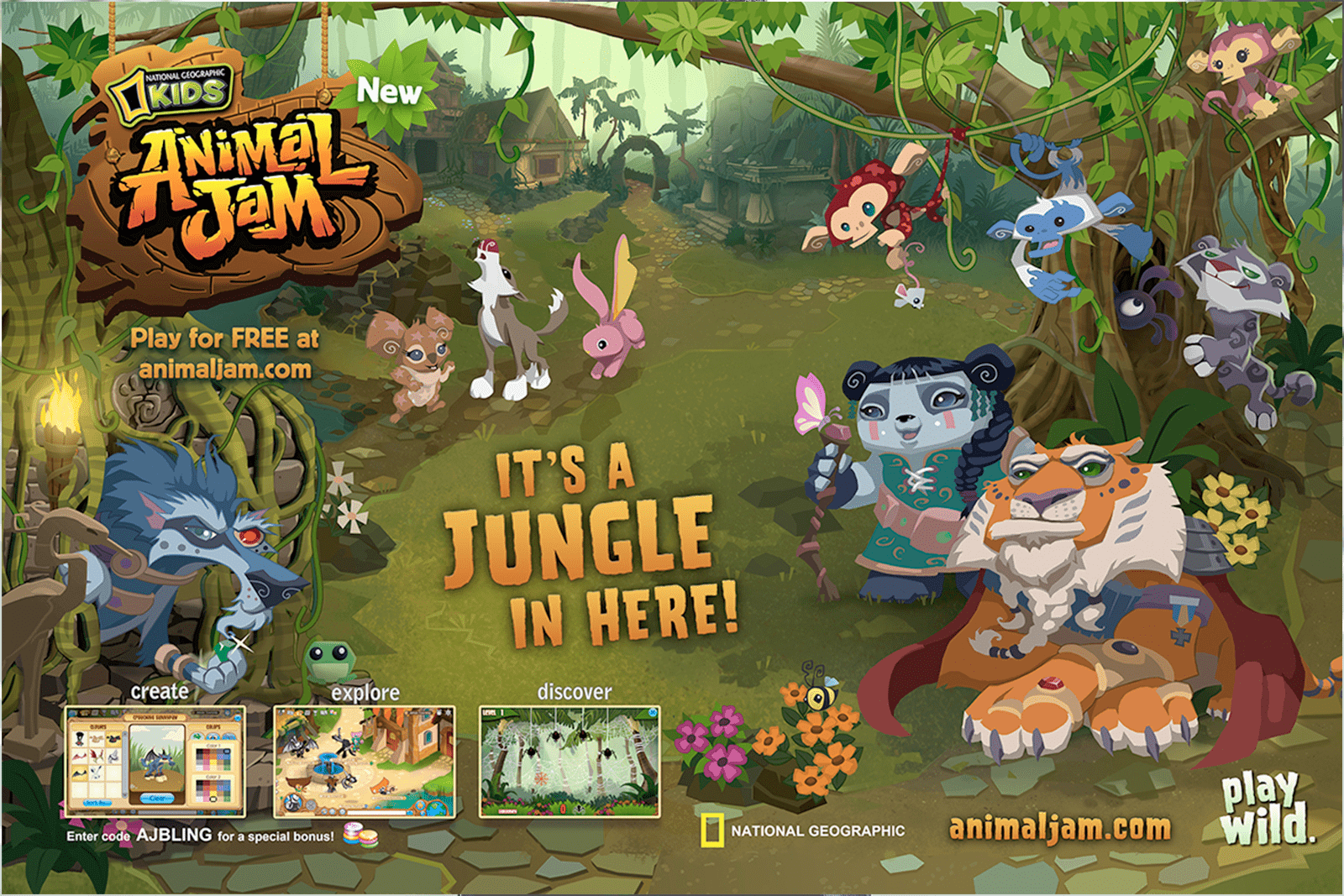 Animal jam national geographic kids